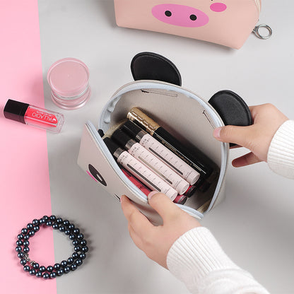Girl's heart wash makeup bag