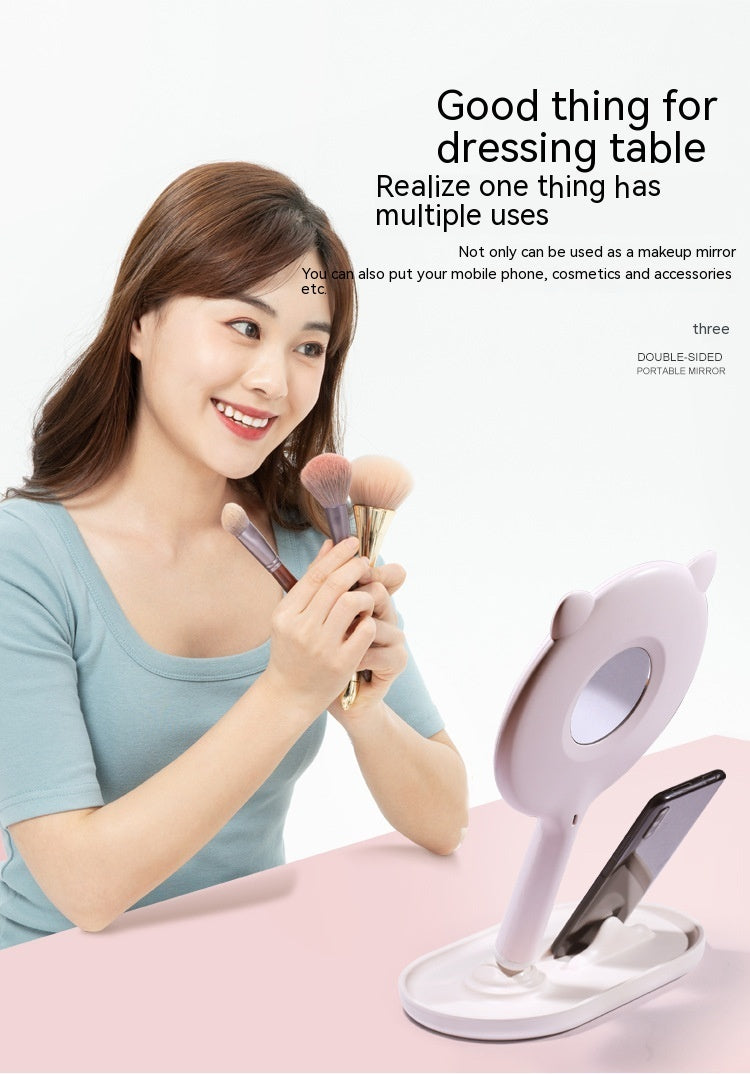 USB Charging Portable Led Make-up Mirror With Light