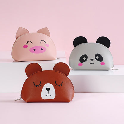 Girl's heart wash makeup bag
