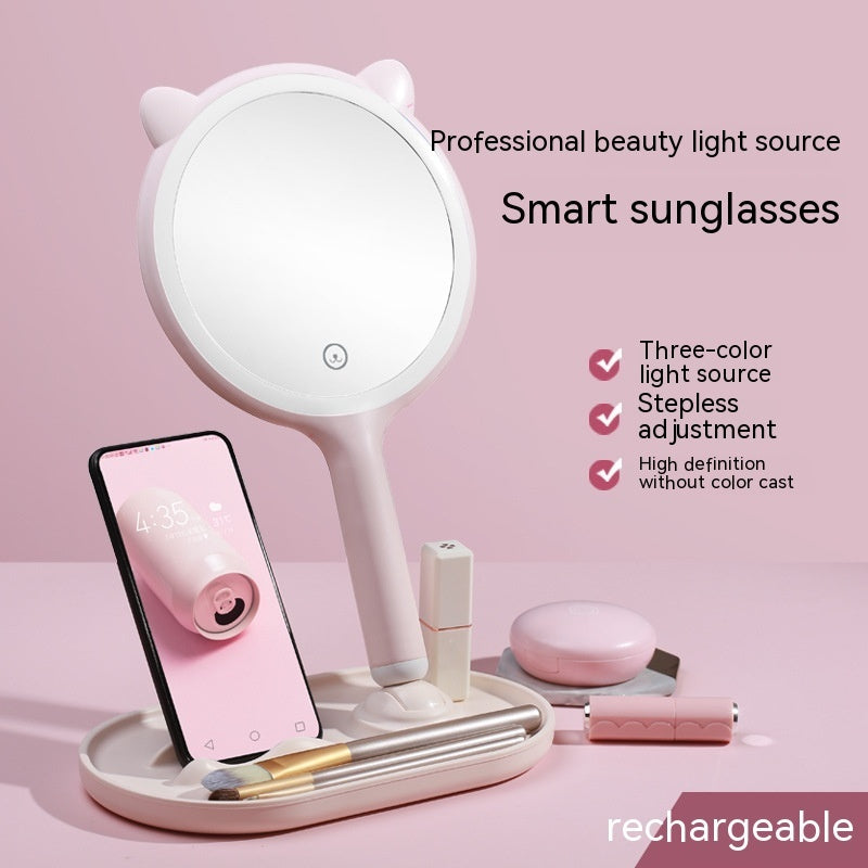 USB Charging Portable Led Make-up Mirror With Light